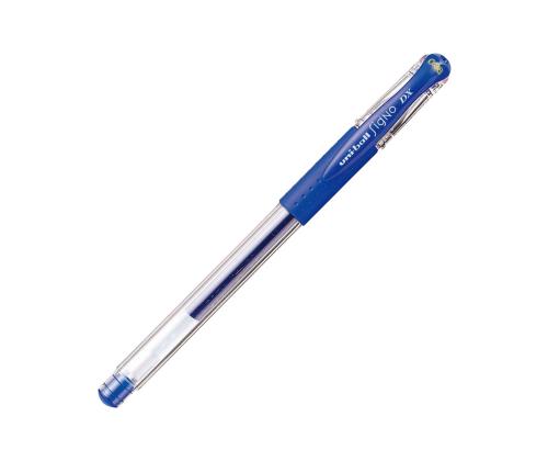 Geelpliiats korgiga UNI-BALL Signo DX UM-151 0,38mm sinine