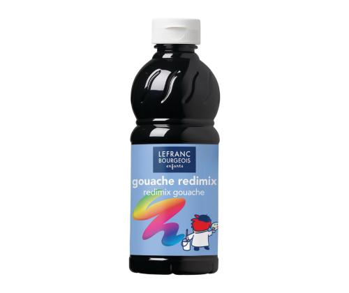Guaššvärv REDIMIX 500ml must