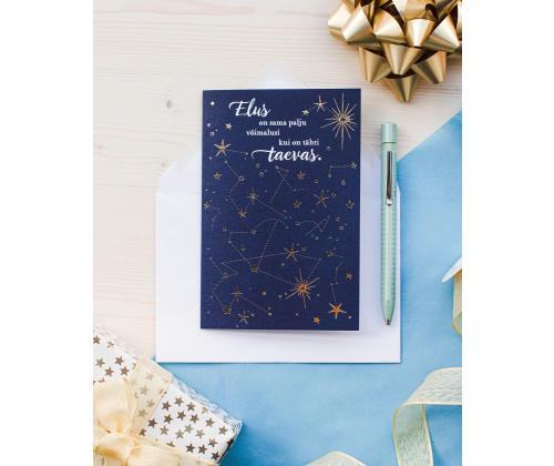 Postkaart HALLMARK KAART TÄHISTAEVAS