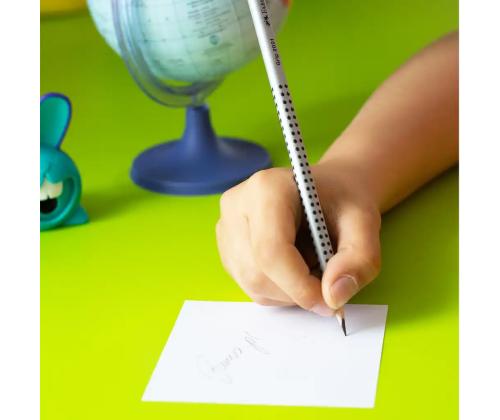 Harilik pliiats FABER-CASTELL Grip H kummita ergonoomiline teritatud