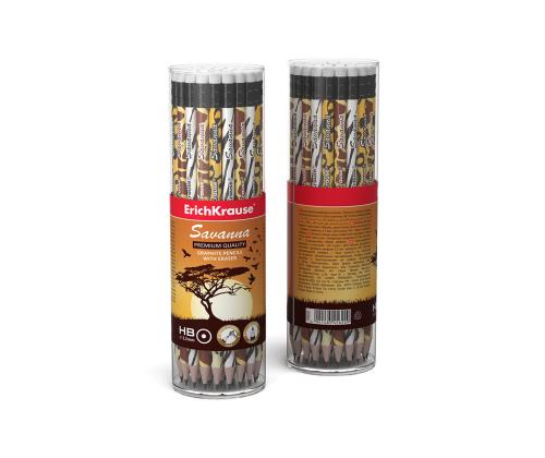 Harilik pliiats HB kummiga teritatud ERICH KRAUSE Savanna