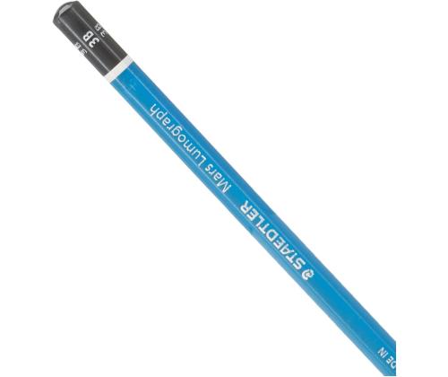 Harilik pliiats STAEDTLER Mars Lumograph 3B kummita