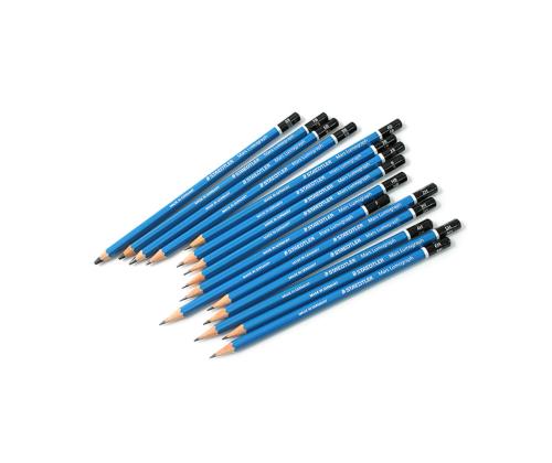 Harilik pliiats STAEDTLER Mars Lumograph 3H kummita