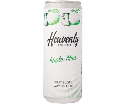HEAVENLY Limonaad õuna-mündimaitseline 330ml (purk)