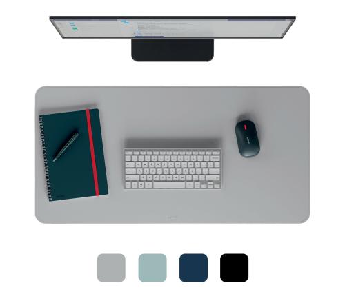Hiiremattlauamatt LEITZ Large Deskmat 40x80cm Light Greyhelehall