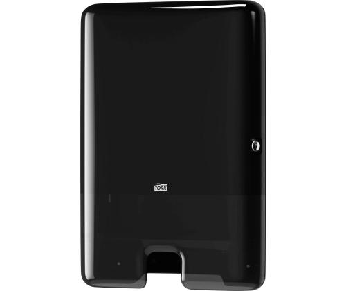 Hoidja lehtkäterätikule TORK Interfold H2, must