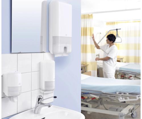 Hoidja lehtkäterätikule TORK Xpress® Multifold H2 valge (552000)	