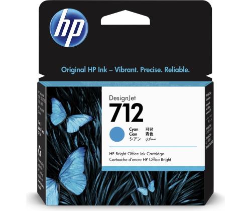 Tindikassett HP 3ED67A nr. 712 cyan 29ml