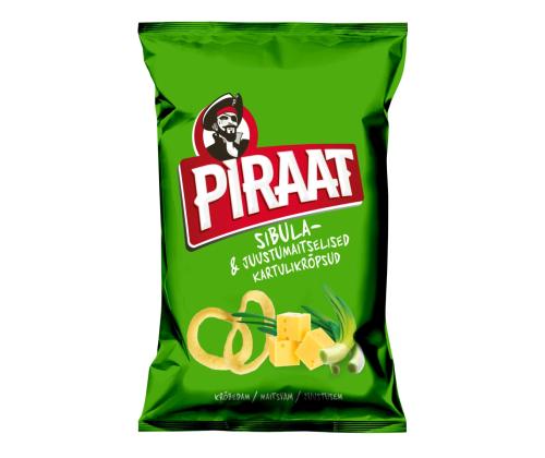 BALSNACK Kartulikrõpsud Piraat sibula-juustumaits. 150g