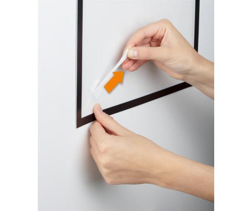 Inforaam magnetiline A4 DURABLE Duraframe Wallpaper hõbedane