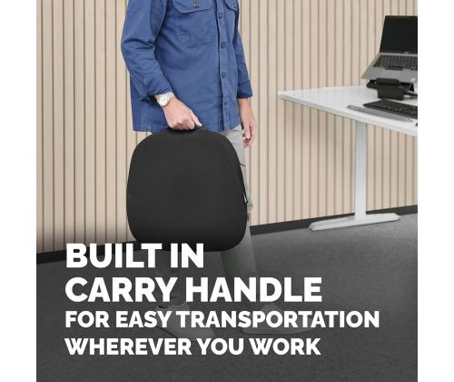 Istmepadi ergonoomiline FELLOWES Breyta must