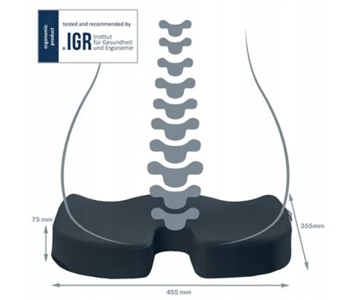 Istmepadi ergonoomiline LEITZ Cosy tumehall