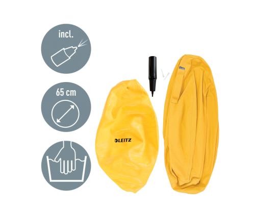 Istumispall ergonoomiline LEITZ Cosy kollane