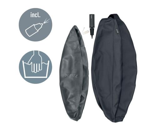 Istumispall ergonoomiline LEITZ Ergo Anti-roll-away 75cm tumehall