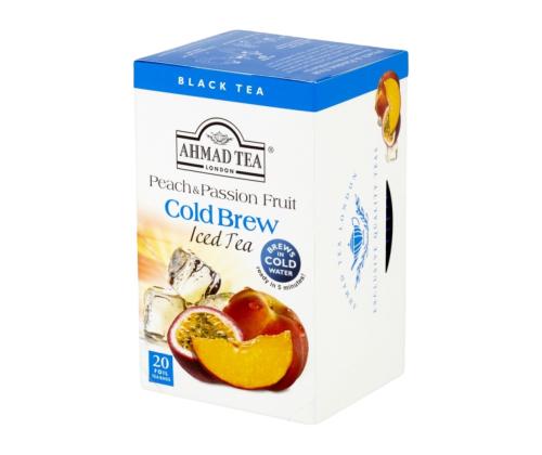 Jäätee must tee AHMAD Peach & Passion 20tk ümbrikus