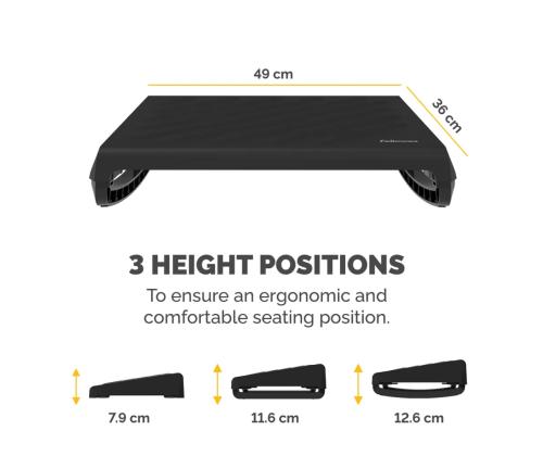 Jalatugi FELLOWES Breyta must