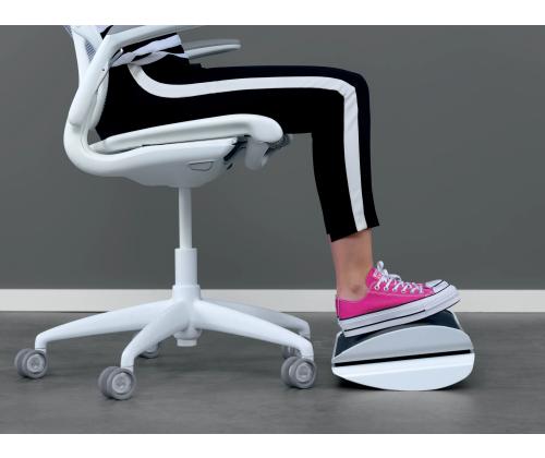 Jalatugi LEITZ Ergo WOW, ergonoomiline, plast-must matt 508x135x300mm 3.16kg