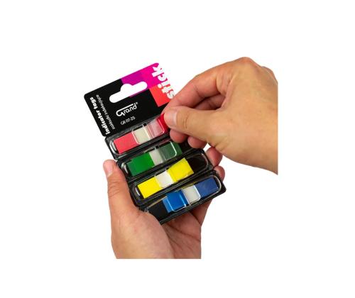 Järjehoidja 12x45mm GRAND 4 värvi pakis