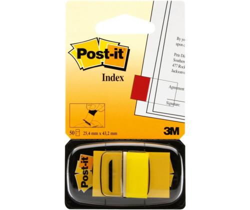 Järjehoidja 25x43mm POST-IT kollane