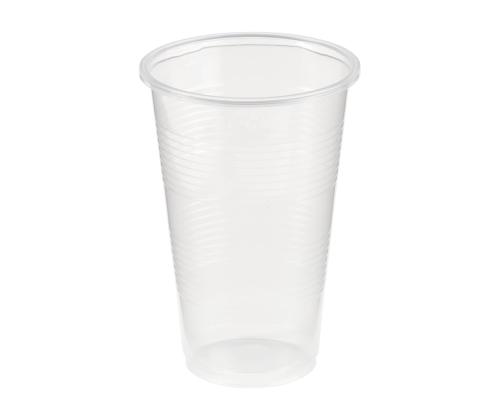 Joogitops 250ml läbipaistev biolagunev PLA 20tkpk