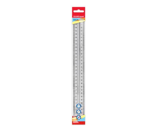 Joonlaud 30cm plastikust käepidemega läbipaistev ERICH KRAUSE