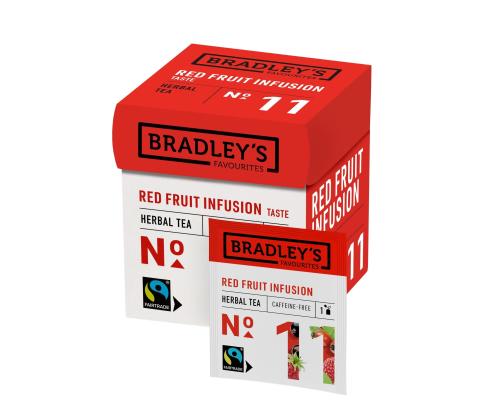 Taimetee BRADLEYS nr.11 Red Fruit Infusion 12tk
