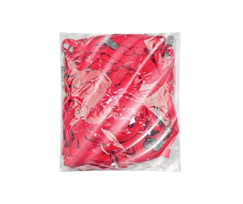 Kaelapael FOROFIS plastikust 90x58mm horisontaalne, punane, 42cm, polüester	