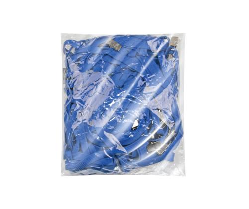 Kaelapael FOROFIS plastikust 90x58mm vertikaalne, sinine, 42cm, polüester	