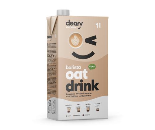 Kaerapiim TERE Deary Barista, kaerajook 1L