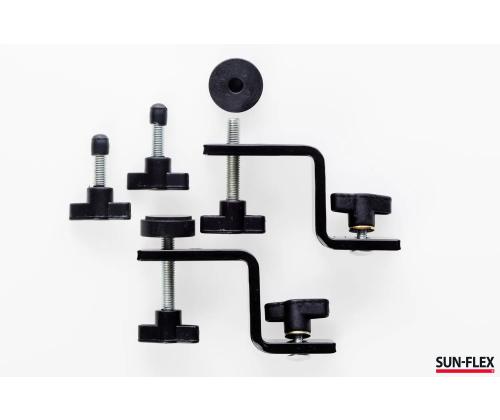 Käetugi ergonoomiline SUN-FLEX Forearmsupport Plus must