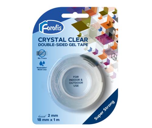 Kahepoolne kleepuv geelteip FOROFIS 18mm x 1m