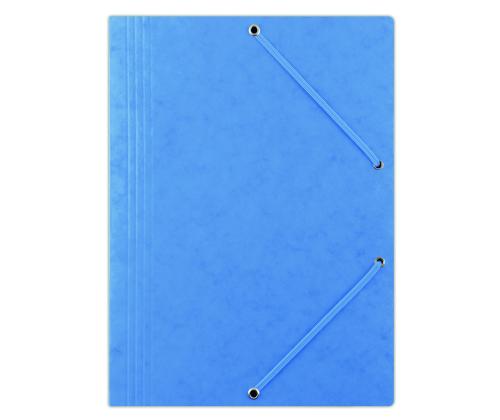 Kartongmapp kummiga DONAU A4 sinine