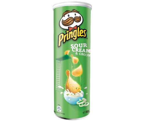 Kartulikrõpsud PRINGLES koore-sibula 165g