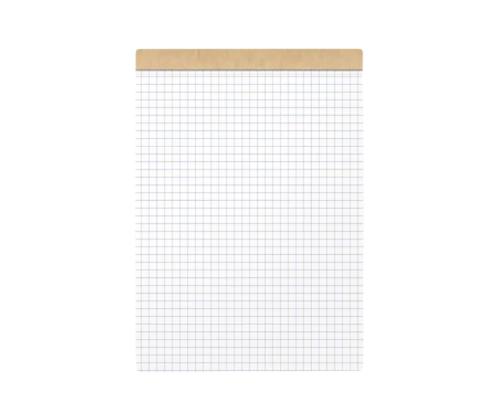 Kaustik klamberköites ülevalt A5 ruuduline OXFORD Touareg Recycled 80 lehte