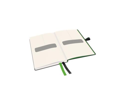 Kaustik raamatköites A6 ruuduline valge LEITZ Complete 80 lehte