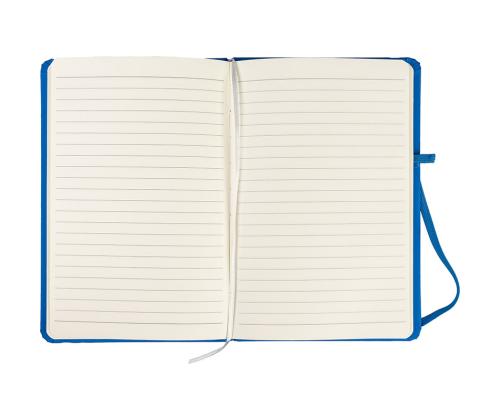 Kaustik raamatköites A7 jooneline kummikinnitusega CENTRUM 80 lehte, assortii värvid