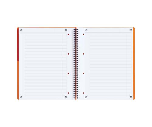 Kaustik spiraalköites A4+ jooneline OXFORD International Activebook plastkaaned 80 lehte