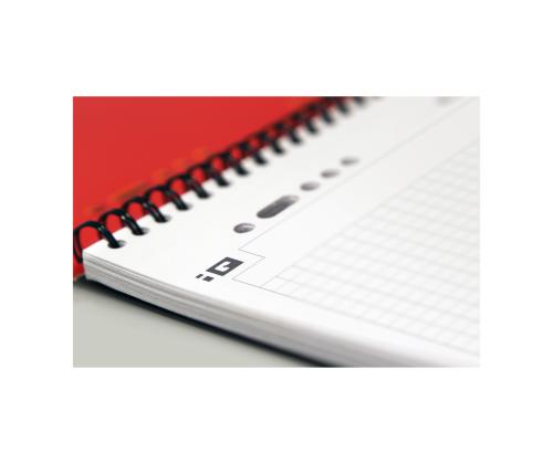 Kaustik spiraalköites A4+ ruuduline OXFORD International Activebook plastkaaned 80 lehte
