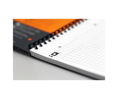 Kaustik spiraalköites A4+ ruuduline OXFORD International Notebook kartongkaaned 80 lehte