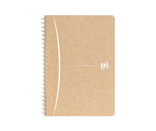 Kaustik spiraalköites A4 ruuduline OXFORD Touareg Recycled 50 lehte