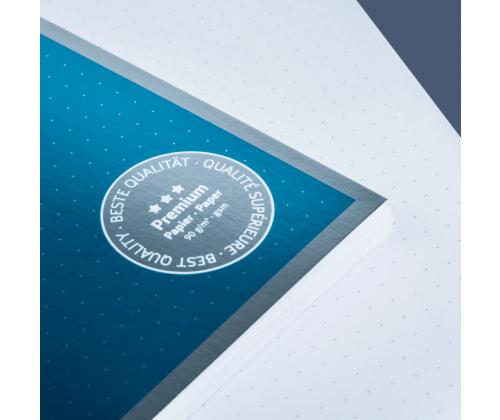 Kaustik spiraalköites A4 täpisisu BRUNNEN Student perf.-ga kartongkaaned 80 lehte