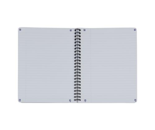 Kaustik spiraalköites A5+ jooneline OXFORD Touch kartongkaaned oranž 70 lehte