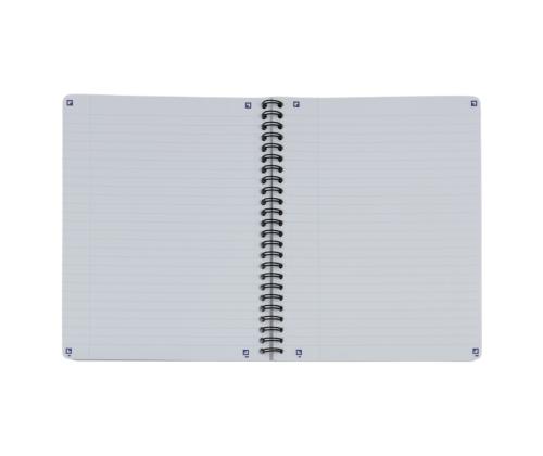 Kaustik spiraalköites A5+ jooneline OXFORD Touch kartongkaaned sinine 70 lehte