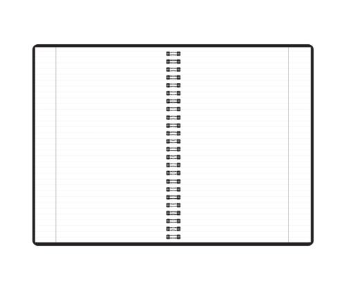 Kaustik spiraalköites A5 jooneline värvivalik MEMO 60 lehte