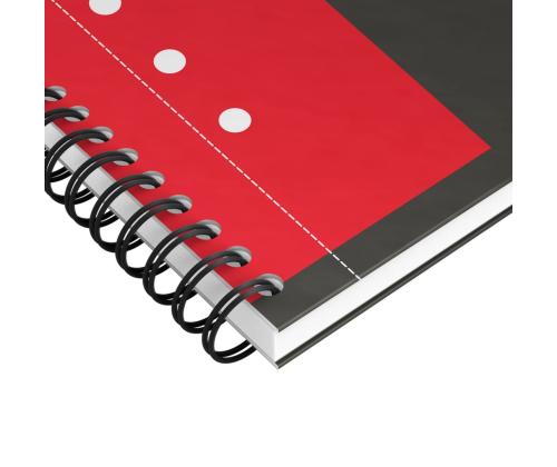 Kaustik spiraalköites A5+ ruuduline OXFORD International Notebook kartongkaaned 80 lehte