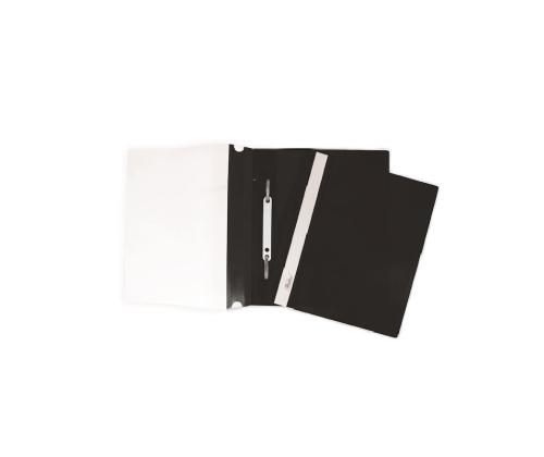 Kiirköitja A5 läbipaistva esikaanega must