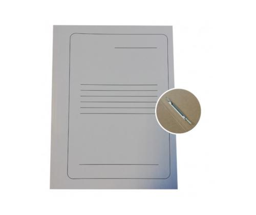 Kiirköitja SMLT A4 kartongist metallklambriga valge (Delo)