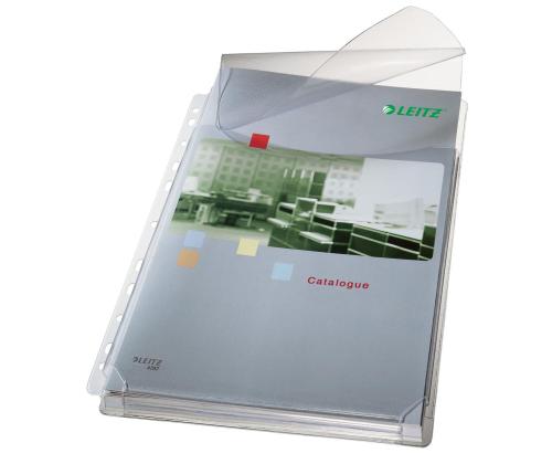 Kiletasku köidetav A4 LEITZ klapiga kuni 200 lehele U-tasku 170mic 5tk pakis