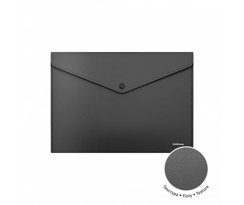 kileümbrik trukiga A4 ERICH KRAUSE Fizzy Classic, must	