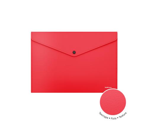 Kileümbrik trukiga A4 ERICH KRAUSE Fizzy Classic, punane